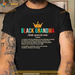 Juneteenth Family Black Grandma African American Shirt 2