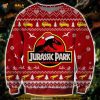 Jurassic Park Ugly Christmas 3D Sweater For Fans