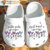 Just A Girl Who Loves Chicken Peckers 3D Crocs Clog Shoes, Funny Crocs
