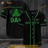 Just Hit It World's Darkest Day All Over Print Unisex 3D Baseball Jersey