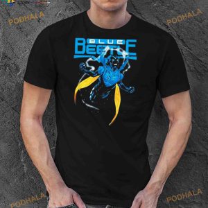Justice League Blue Beetle T Shirt 3