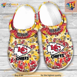 Kansas City Chiefs Grateful Dead Custom Personalized Crocs Classic Clogs Shoes