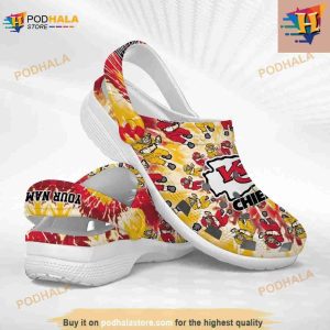 Kansas City Chiefs Grateful Dead Custom Personalized Crocs Classic Clogs Shoes 2