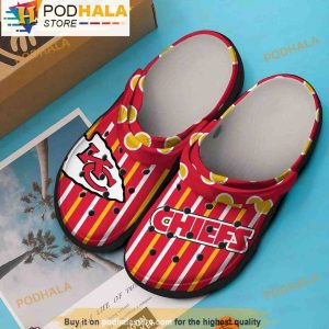 Kansas City Chiefs NFL 3D Crocs Shoes, Funny Crocs