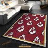 Kansas City Chiefs Repeat Rug NFL Team Area Rug Carpet Bedroom Rug Christmas Gift