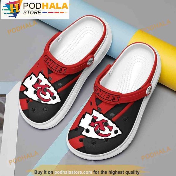 Kansas City Football Team 3D Crocs, Funny Crocs