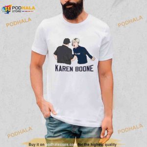 Karen Boone Aaron Boone New York Baseball Shirt 2