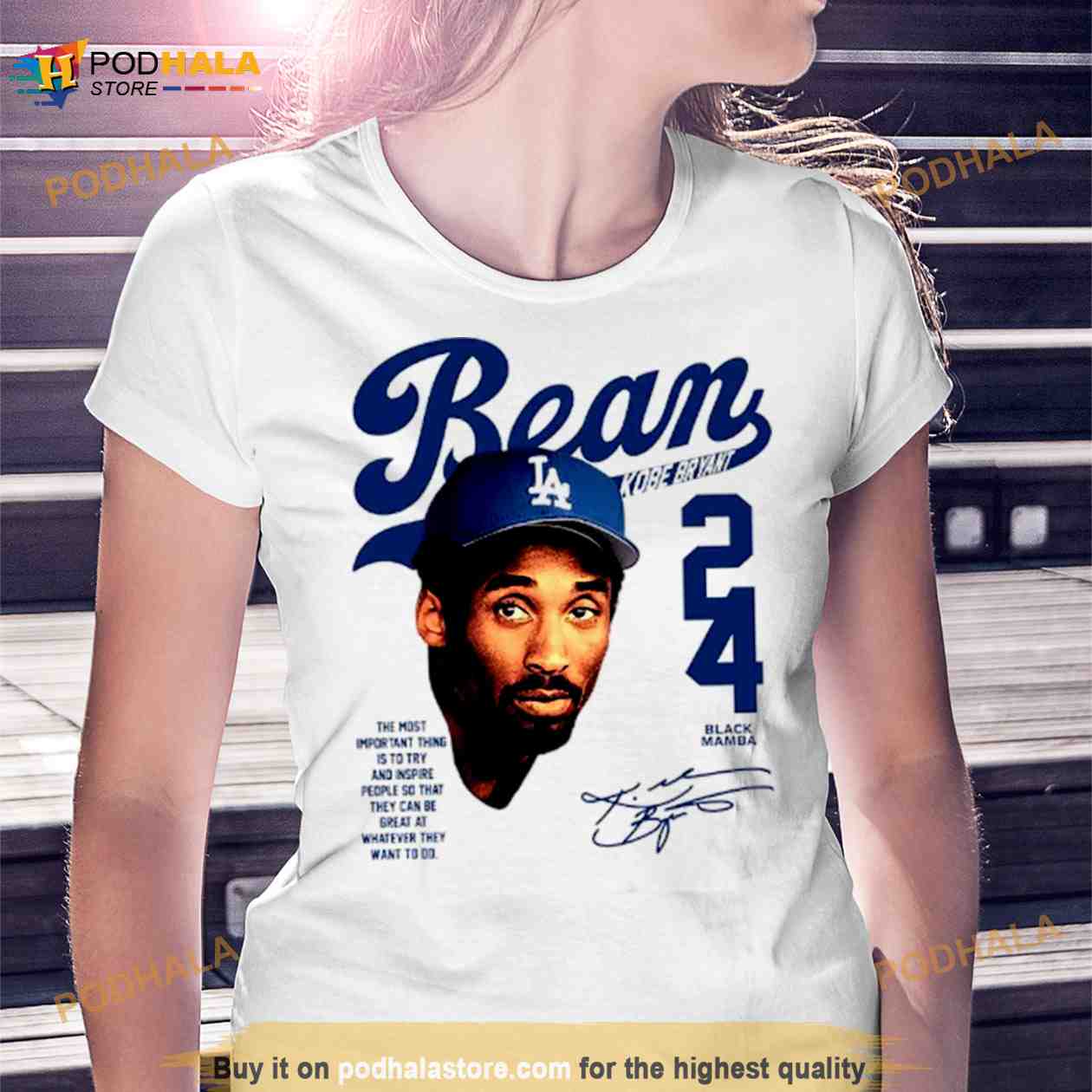 Kobe Dodgers T shirt