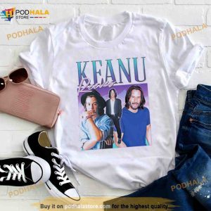 Keanu Reeves Young Photo Shirt 3