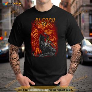 Kenpachi Zaraki Collage Bleach Anime Shirt 2