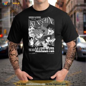 Kenshin The Nice Manslayer Samurai X Anime Shirt 2