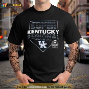 Kentucky Super Regional 2023 Ncaa Division I Baseball The Road To Omaha Shirt