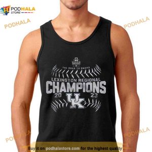 Kentucky Wildcats Lexington Regional Champions 2023 Shirt