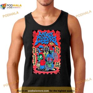 King Gizzard The Lizard Red Rocks June 8 2023 Portrait Shirt 3