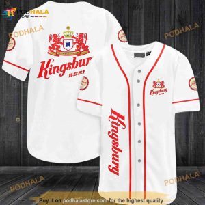 Kingsbury Beer 3D Baseball Jersey