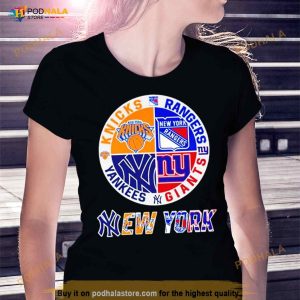 New York Yankees New York Giants Shirts New York Sports Teams