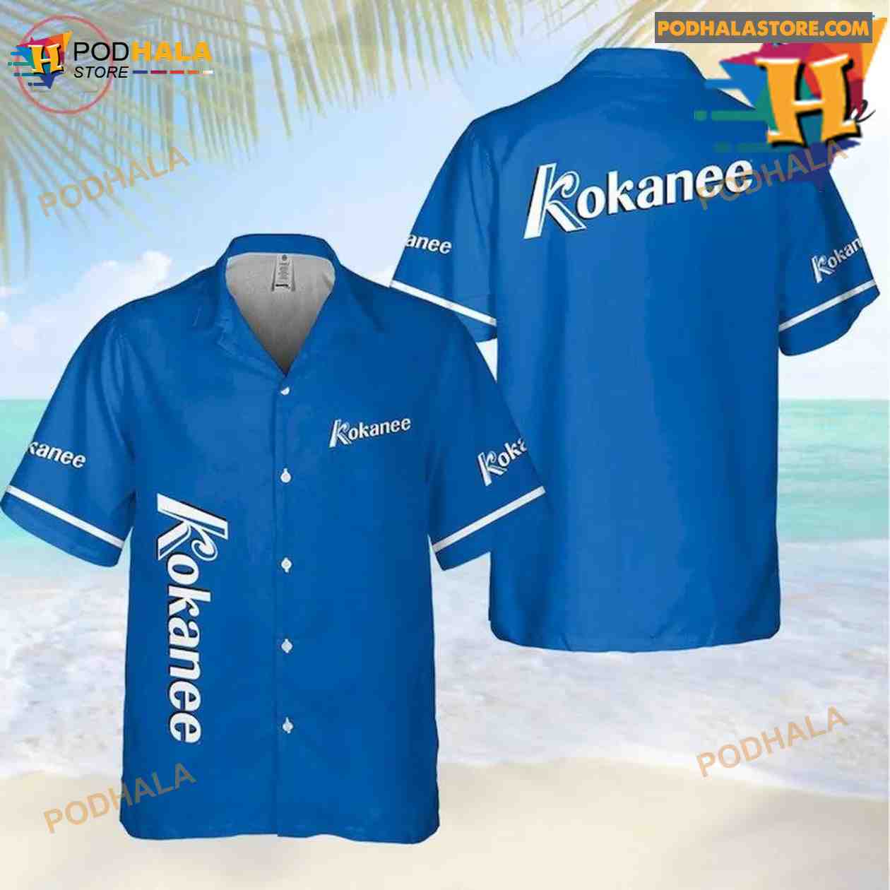 Kokanee Beer Hawaiian Shirt Kokanee Beer Hawaiian Shirt