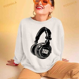 Krs One Retro Headphones Shirt 2