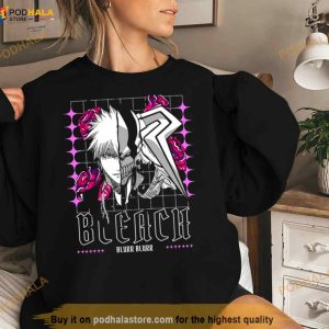 Kurosaki Hollow Purplr Bleach Anime Art Shirt