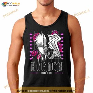 Kurosaki Hollow Purplr Bleach Anime Art Shirt 3
