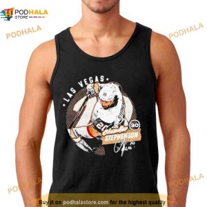 Las Vegas Chandler Stephenson Ice Hockey Signature Dots Shirt 2