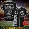 Las Vegas Raiders Personalized Name Number 3D Baseball Jersey Shirt