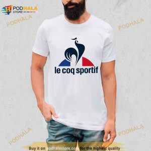Le Coq Sportif Casuals Logo Anime Art Shirt