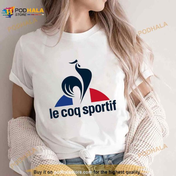 Le Coq Sportif Casuals Logo Anime Art Shirt