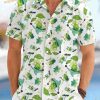 Legend Of Zelda Korok Summer Hawaiian Shirt, Zelda Majora And Korok Button Up Shirt