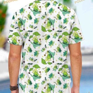 Legend Of Zelda Korok Summer Hawaiian Shirt Zelda Majora And Korok Button Up Shirt 2