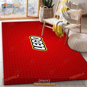 Lego Logo Movies Area Rugs Living Room Carpet Floor Decor The Us Decor
