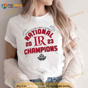 Lenoir Rhyne University 2023 Ncaa Division Iii Men's Lacrosse National Champions Shirt 1