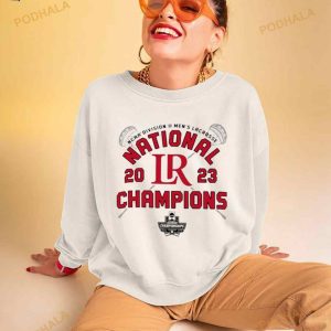 Lenoir Rhyne University 2023 Ncaa Division Iii Men's Lacrosse National Champions Shirt 3