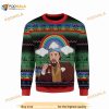 Leo Laughing Meme Dicardo Rainbow 3D Ugly Christmas Sweater For Women Men