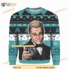 Leo Wine Glass Meme Christmas Ugly 3D Sweater