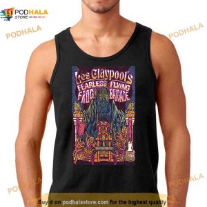 Les Claypool's Fearless Flying Frog Brigade 2023 Tour Raleigh Nc Shirt 2