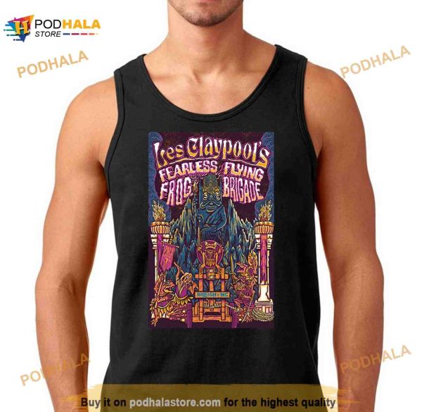 Les Claypool’s Fearless Flying Frog Brigade 2023 Tour Raleigh NC Shirt