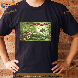 Les Claypool’s Fearless Flying Frog Brigade Hard Rock Event Center Tampa FL 2023 Shirt