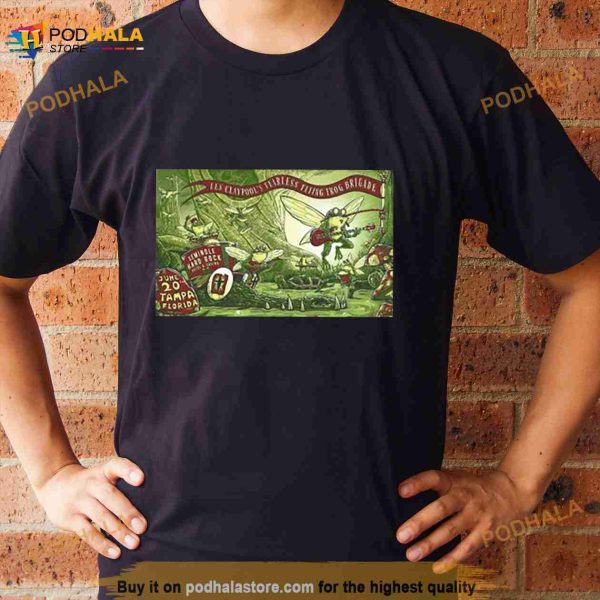 Les Claypool’s Fearless Flying Frog Brigade Hard Rock Event Center Tampa FL 2023 Shirt
