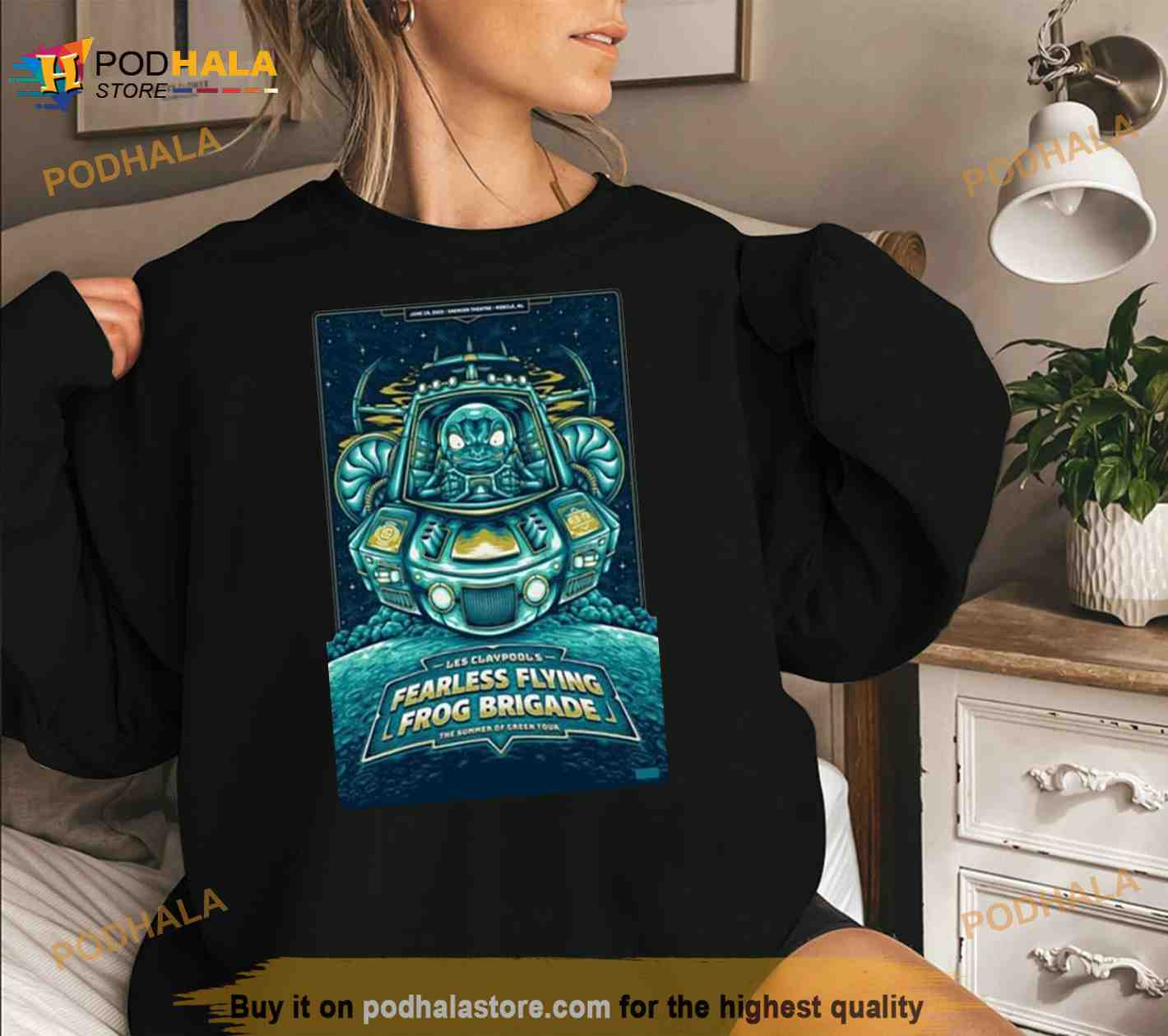 Les Claypool’s Fearless Flying Frog Brigade Mobile AL Saenger Theatre June 19 2023 Shirt Les Claypool’s Fearless Flying Frog Brigade Mobile AL Saenger Theatre June 19 2023 Shirt
