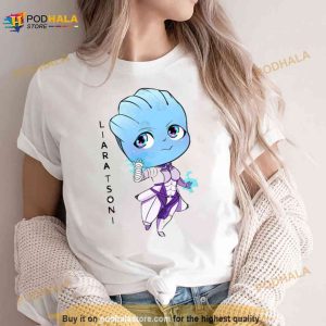 Liara T'soni Mass Effect Shirt 3