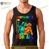 Liberty n Justice For All Lesbian Kissing Statue Of Liberty Shirt