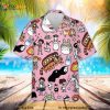 Lightseagreen Kawaii Funny Hawaiian Shirt, Lightseagreen Kawaii Summer Aloha Shirt