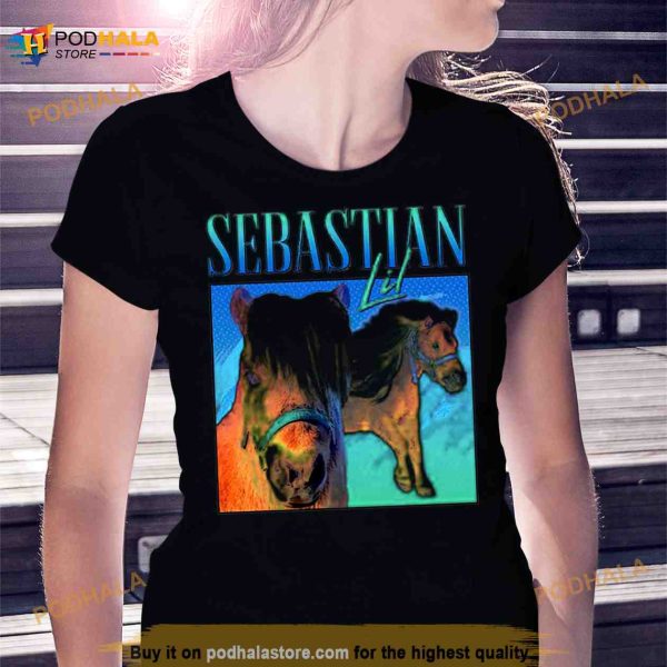 Lil Sebastian Horse Photo Shirt