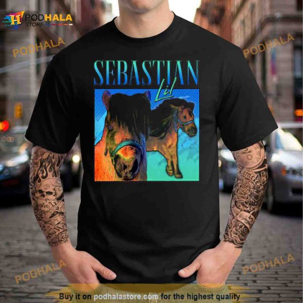 Lil Sebastian Horse Photo Shirt