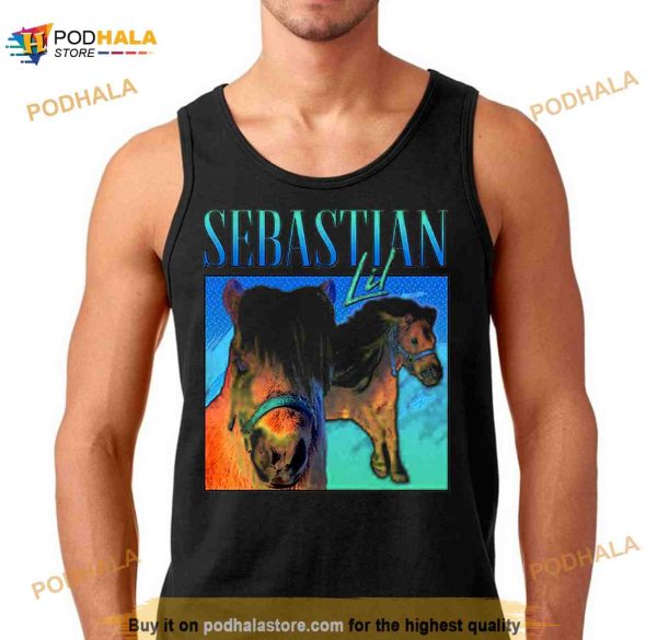 Lil Sebastian Horse Photo Shirt