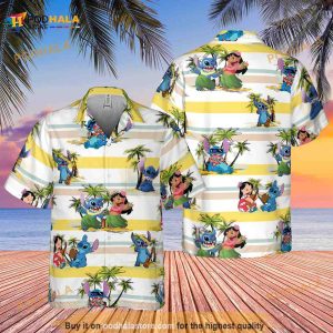 Lilo And Stitch Hawaii Shirt, Beach Disney Aloha Shirt