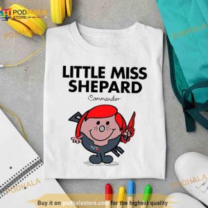 Little Miss Shepard Mass Effect Shirt 3