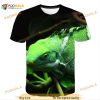 Lizard Animal Fashion Water Printed Unisex 3D Shirt