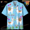 Llama Hawaiian Shirt, Lovely Llama Beach Shirt